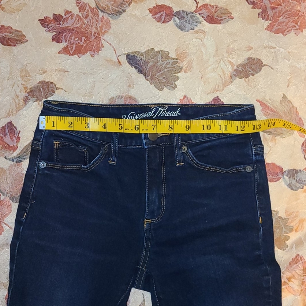 Universal Thread High Rise Kick Boot Crop Jeans - Picture 7 of 7